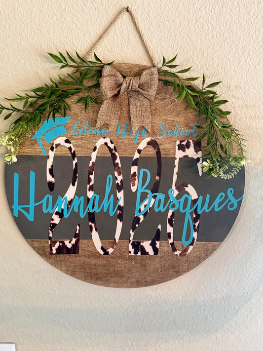 Customizable Graduation Hanging Signs